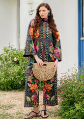 Jazmin New printed Swiss Lawn With Silk Dupatta Collection 3 piece Unstitched